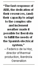 Success Stories Erőmű, Spanyolország TrafoSiteRepair TM Igény Blokktranszformátor javítása (470 MVA / 400 kv)
