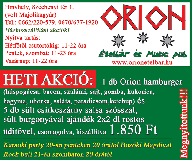 Kiadó: 7Oktáv Kft. Nyomás: Délkelet-Press Kft. 5600, Békéscsaba, Kétegyházi út 18.