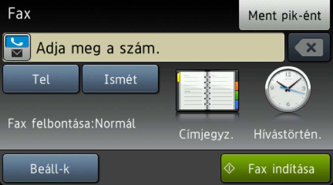 3 Fax küldése (csak MFC modellek) 3 További küldési lehetőségek 3 Faxok küldése összetett beállításokkal 3 Mielőtt elküld egy faxot, a jelen beállítások bármely kombinációját módosíthatja: Kétoldalas