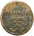 394 395 394. X poltura 1706 verdejegy nélkül H.: 1535 ÉH: 1133/a good VF 20 (Cu) 6,80 g 395. X poltura 1706 C-M H.: 1540 ÉH: 1133/c (Cu) 7,56 g VF 10 396 397 396. X poltura 1705 verdejegy nélkül H.