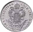 II. Lipót (1790 1792) 445 446 445. 20 krajcár 1791 B H.: 1913 ÉH: 1346/a (Ag) 6,67 g R! EF 50 446. 20 krajcár 1792 B H.: 1913 ÉH: 1346/a (Ag) 6,64 g R! good EF 70 II. Ferenc (1792 1835) 447 448 447.