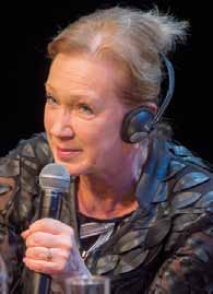 Dorottya Udvaros (photo: Zsolt Eöri Szabó) about it: our task is not just to share our thoughts or way of thinking with the audience since they have them before they actually enter the theatre, we
