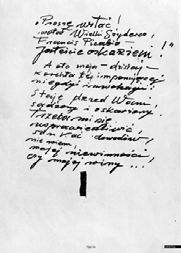The closing lines of Kantor s above-mentioned manifest also coincide with this, but here they refer to the stage: I am onstage. I will not be a performer.