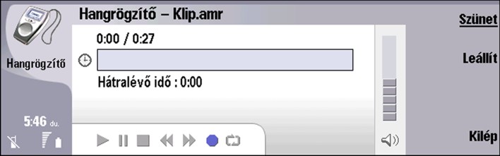 M é d i a a l k a l m a z á s o k valamint a kép felbontása (pixelben).