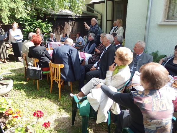 Balassagyarmat képviseletében, Fenyves József a tisztelők nevében továbbá a Csemadok Losonci Alapszervezet elnöknője valamint a Palóc Társaság.