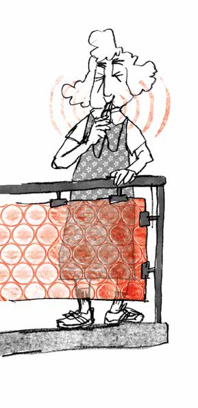 A Virág utcai focibajnokság 6. fejezet, amelyben Milán is koppolni kezd, és a Kovács család végre ebédhez ül Nagyi, mióta az eszét tudta, élt-halt a fociért.