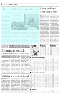 Magyar Nemzet Elérhetőbb lesz a szaúdi piac 2013.11.07-12.