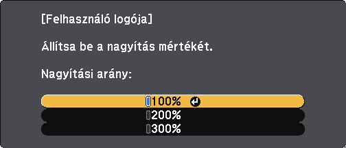 Az ktuális képjeltől függően képméret képjel felbontásánk megfelelően módosulht.