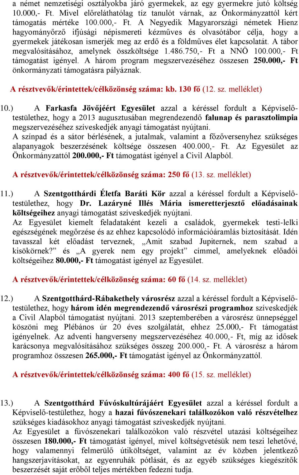A Negyedik Magyarországi németek Hienz hagyományőrző ifjúsági népismereti kézműves és olvasótábor célja, hogy a gyermekek játékosan ismerjék meg az erdő és a földműves élet kapcsolatát.