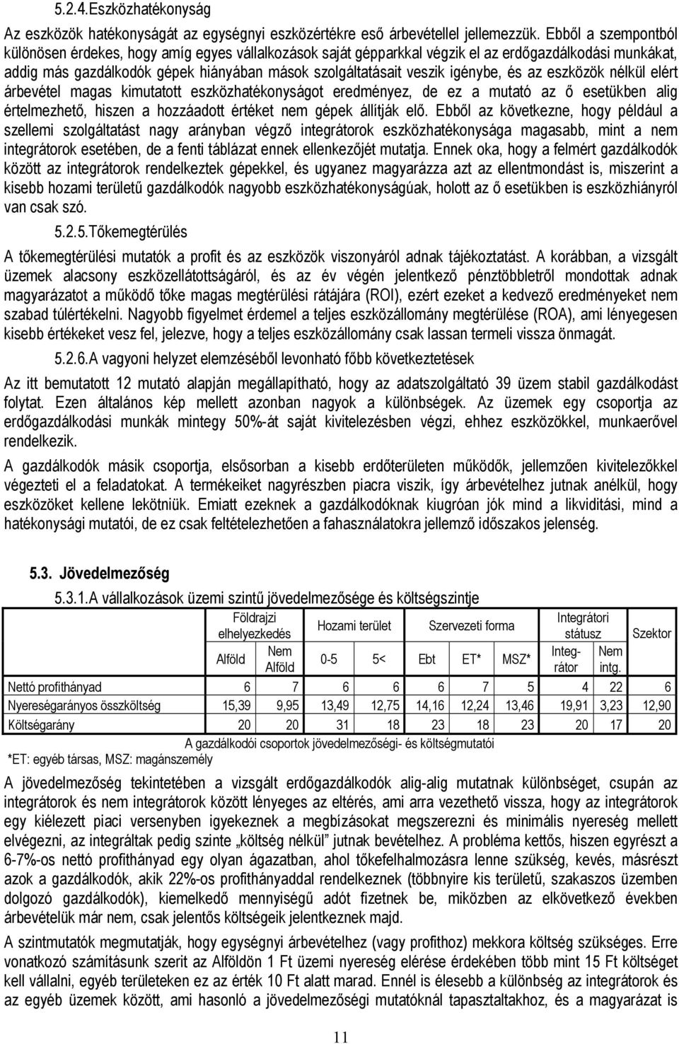 igénybe, és az eszközök nélkül elért árbevétel magas kimutatott eszközhatékonyságot eredményez, de ez a mutató az ő esetükben alig értelmezhető, hiszen a hozzáadott értéket nem gépek állítják elő.