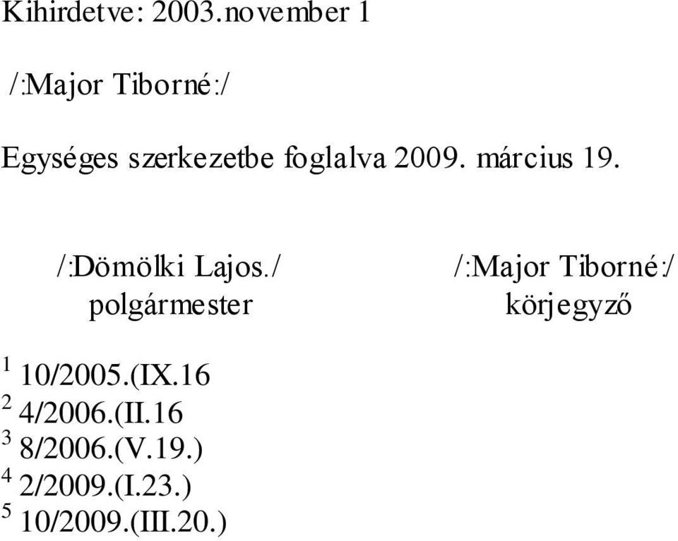 2009. március 19. /:Dömölki Lajos.