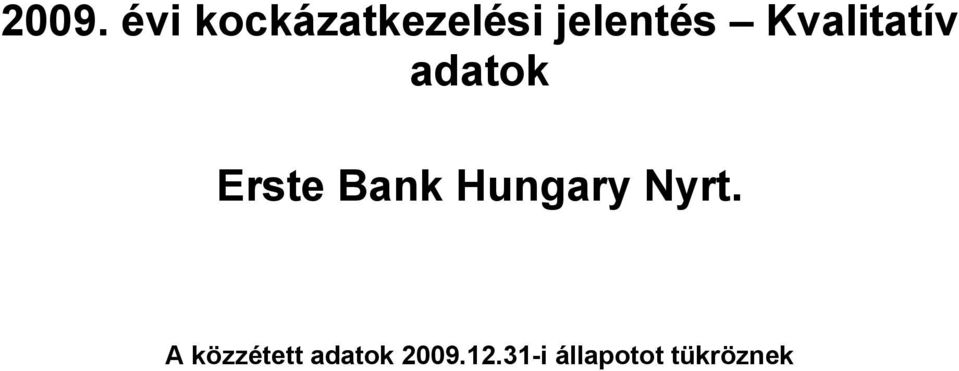 Bank Hungary Nyrt.