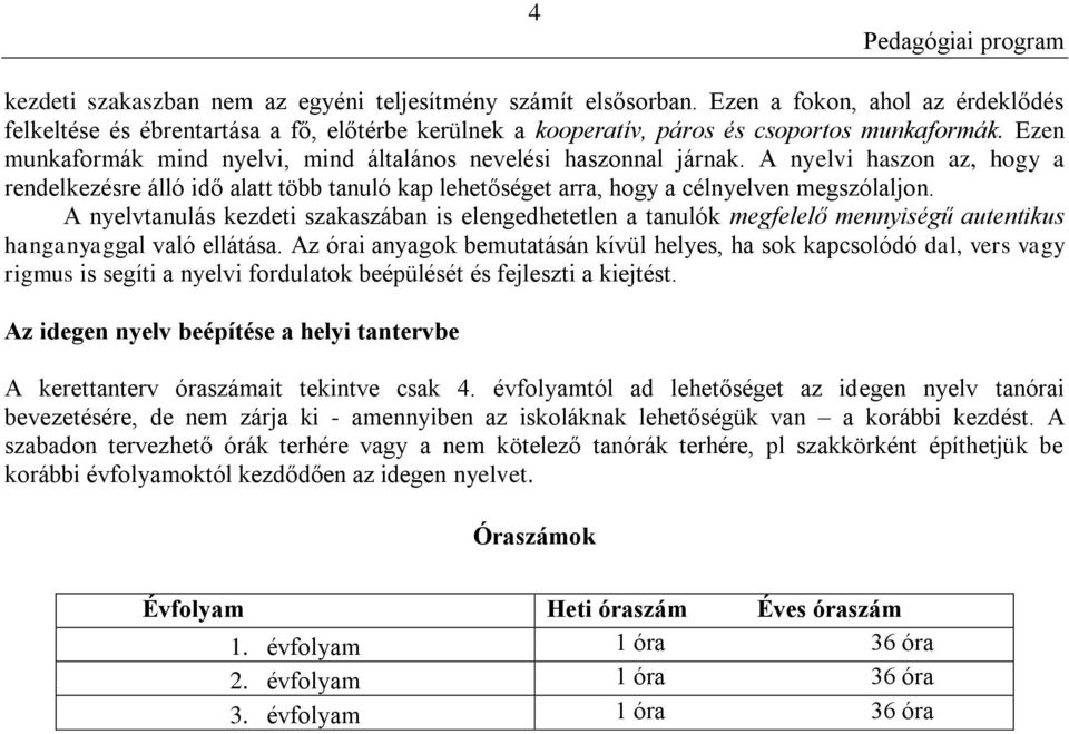 A nyelvtanulás kezdeti szakaszában is elengedhetetlen a tanulók megfelelő mennyiségű autentikus hanganyaggal való ellátása.