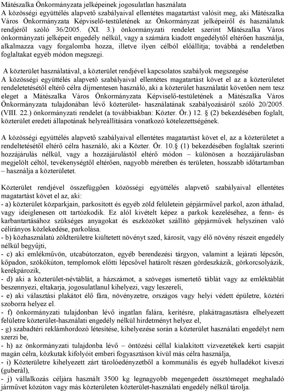 /2005. (XI. 3.