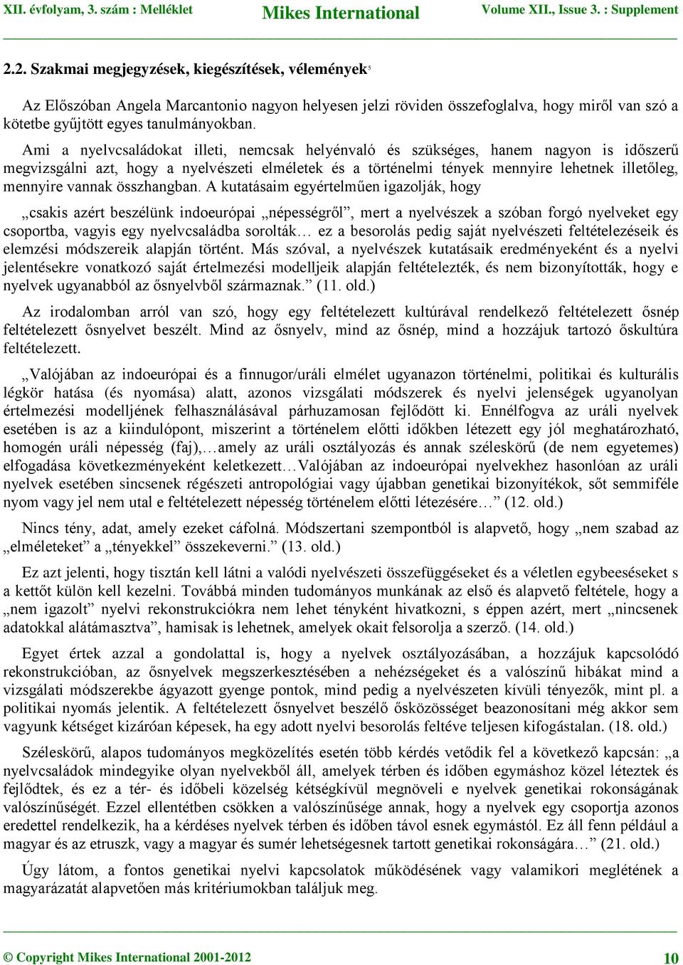 vannak összhangban.