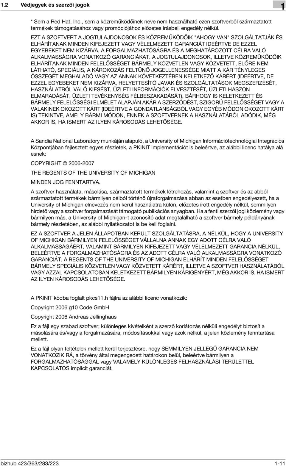 EZT A SZOFTVERT A JOGTULAJDONOSOK ÉS KÖZREMŰKÖDŐIK "AHOGY VAN" SZOLGÁLTATJÁK ÉS ELHÁRÍTANAK MINDEN KIFEJEZETT VAGY VÉLELMEZETT GARANCIÁT IDEÉRTVE DE EZZEL EGYEBEKET NEM KIZÁRVA, A FORGALMAZHATÓSÁGRA