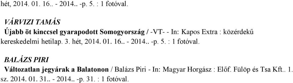 kereskedelmi hetilap. 3.