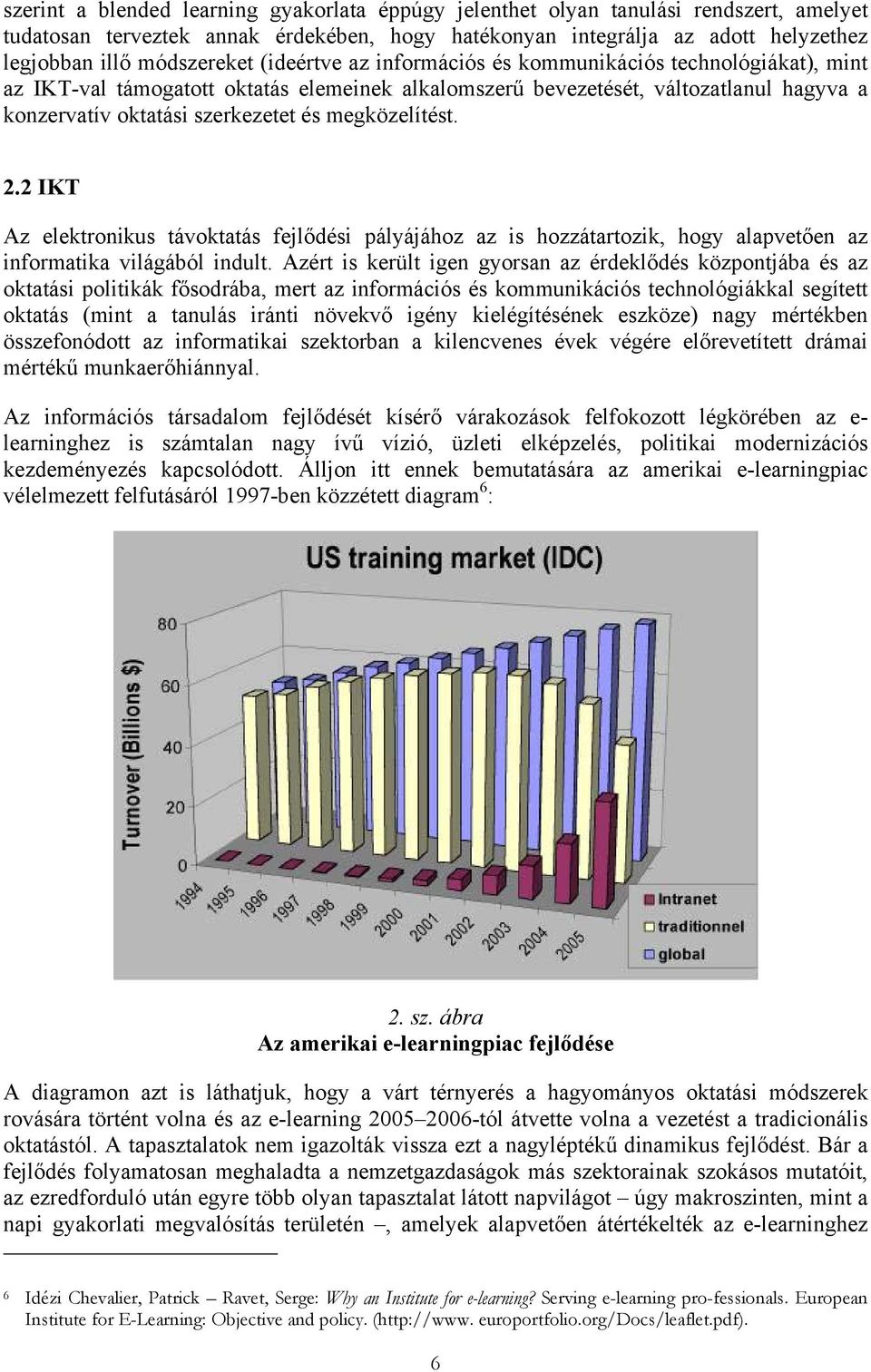 megközelítést. 2.2 IKT Az elektronikus távoktatás fejlődési pályájához az is hozzátartozik, hogy alapvetően az informatika világából indult.