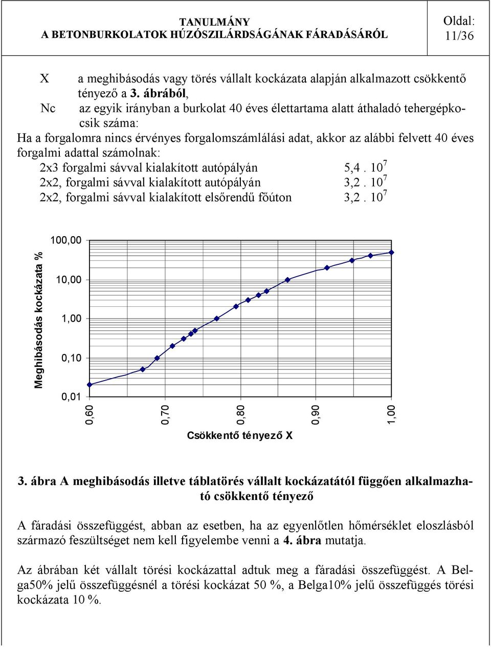 zámolnak: 2x3 forgalmi ávval kialakított autópályán 5,4. 0 7 2x2, forgalmi ávval kialakított autópályán 3,2. 0 7 2x2, forgalmi ávval kialakított előrendű főúton 3,2.