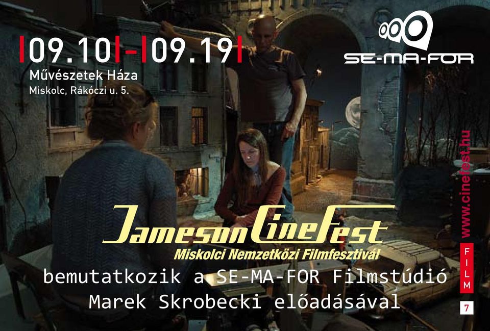 Rákóczi u. 5. www.cinefest.