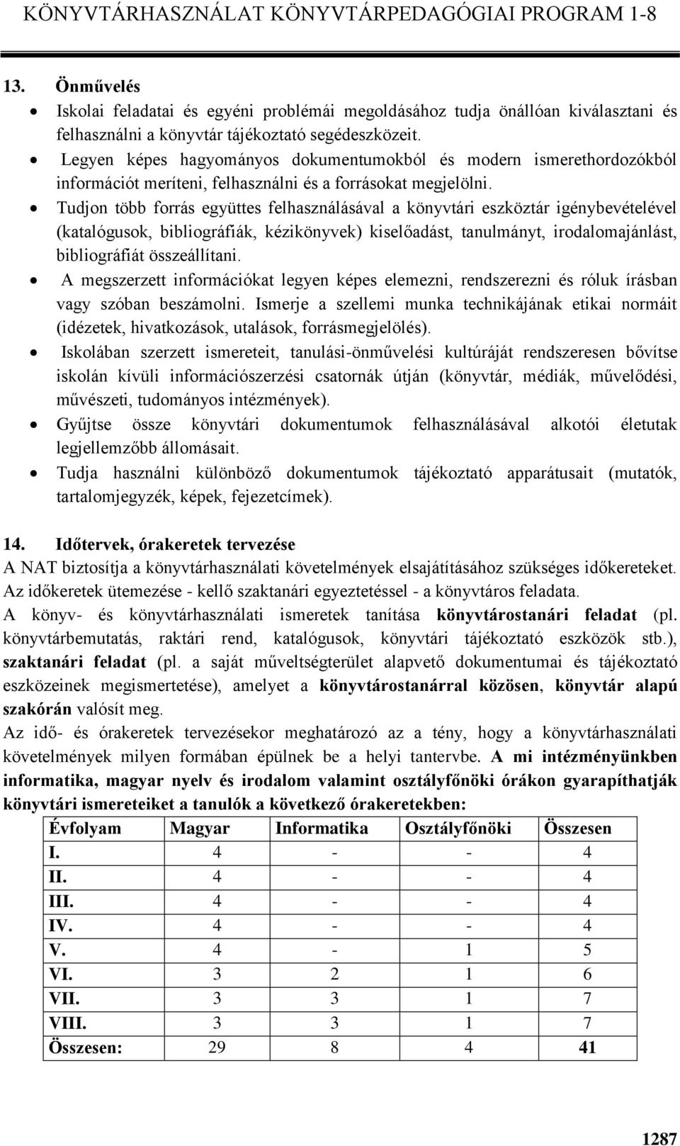 Tudjon több forrás együttes felhasználásával a könyvtári eszköztár igénybevételével (katalógusok, bibliográfiák, kézikönyvek) kiselőadást, tanulmányt, irodalomajánlást, bibliográfiát összeállítani.