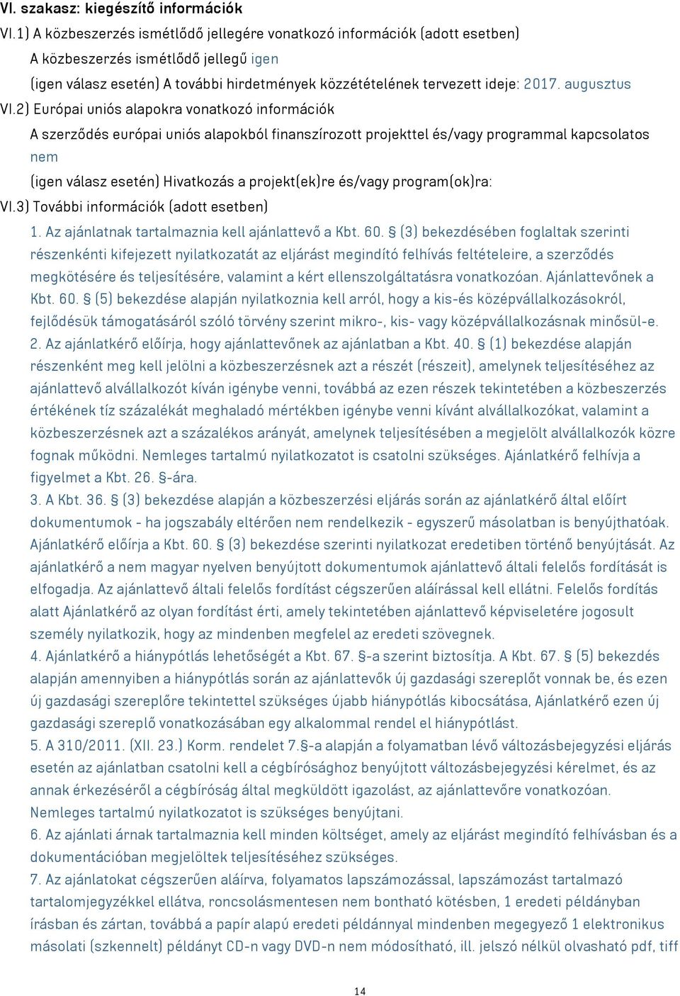 augusztus VI.