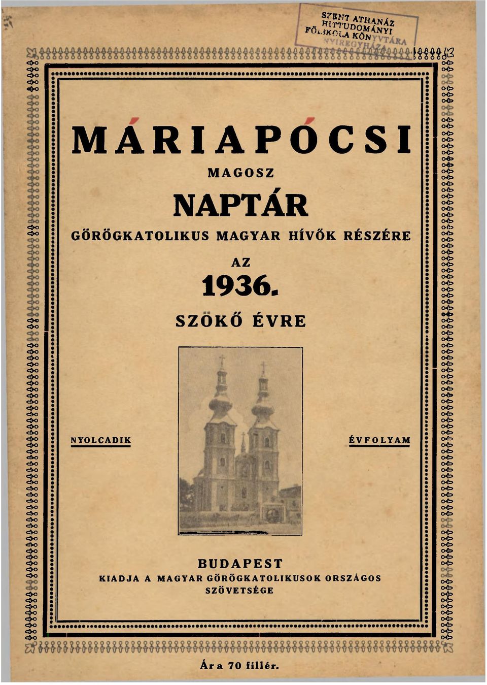 Oo eivo Oo Oo Oo Oo Oo Oo «AO Oo Oo Oo Oo Oo Oo Oo Oo Oo Oo Oo MARIAPOCSI MAGOSZ NAPTÁR GÖRÖGKATOLIKUS