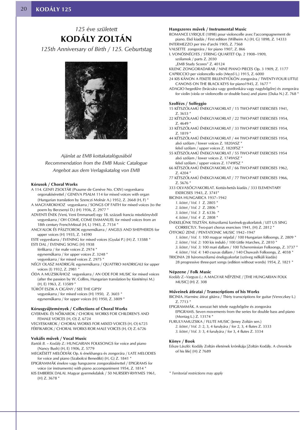 CXIV) vegyeskarra orgonakísérettel / GENEVA PSALM 114 for mixed voices with organ (Hungarian translation by Szenczi Molnár A.) 1952, Z.