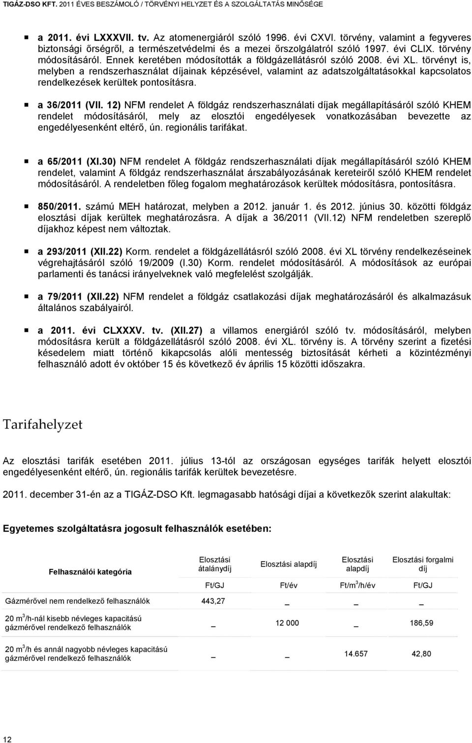 Ennek keretében módosították a földgázellátásról szóló 2008. évi XL.