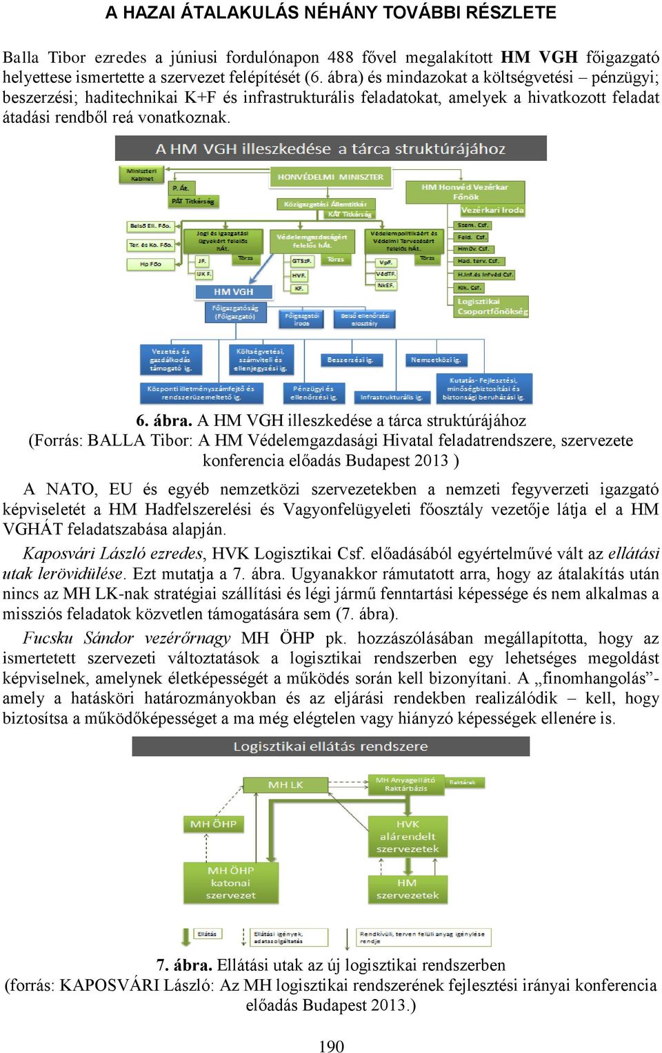 A HM VGH illeszkedése a tárca struktúrájához (Forrás: BALLA Tibor: A HM Védelemgazdasági Hivatal feladatrendszere, szervezete konferencia előadás Budapest 2013 ) A NATO, EU és egyéb nemzetközi