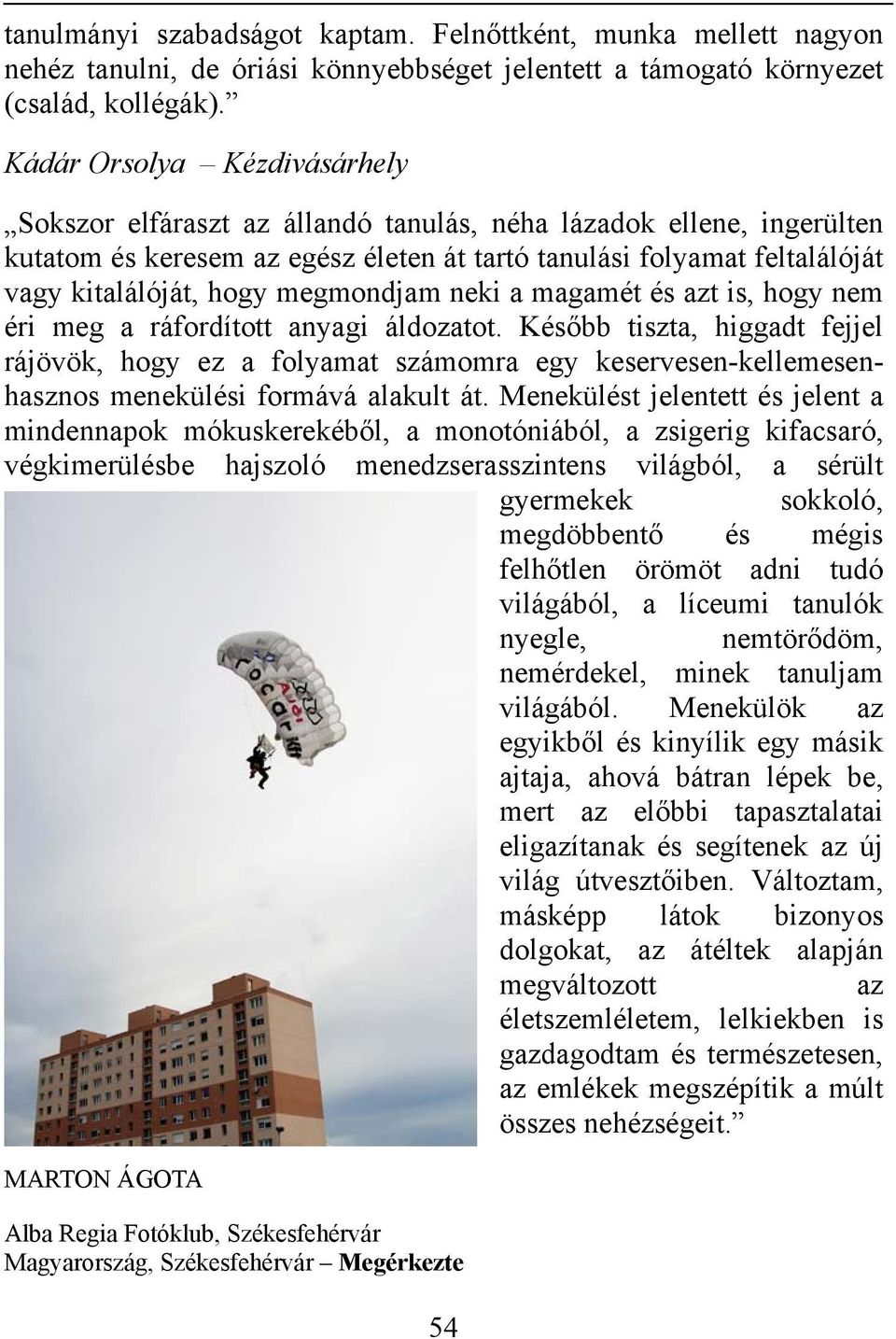 megmondjam neki a magamét és azt is, hogy nem éri meg a ráfordított anyagi áldozatot.