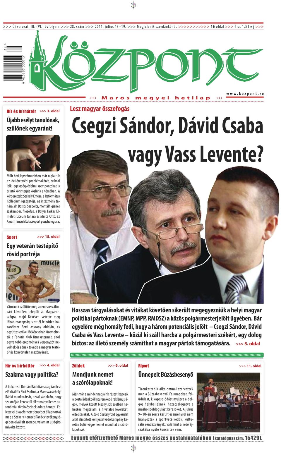 Csegzi Sándor, Dávid Csaba vagy Vass Levente? - PDF Free Download