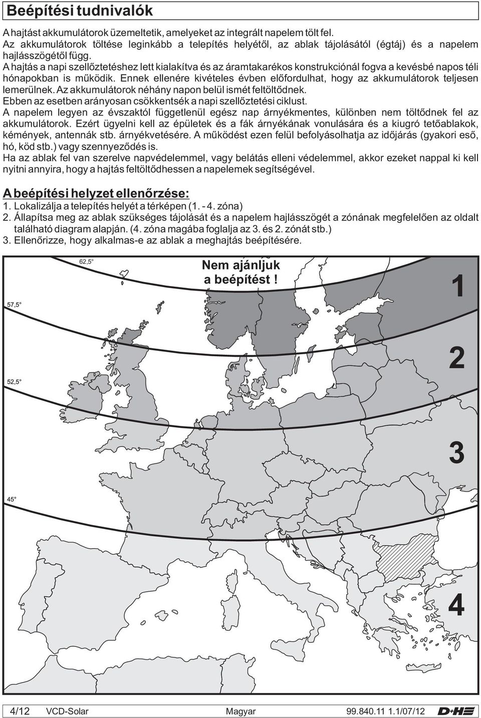 A hajtás a napi szellőztetéshez lett kialakítva és az áramtakarékos konstrukciónál fogva a kevésbé napos téli hónapokban is működik.