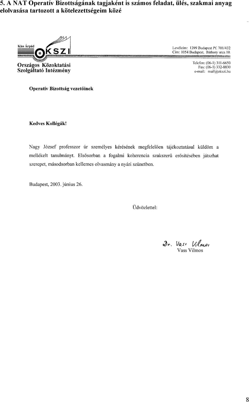 ülés, szakmai anyag elolvasása