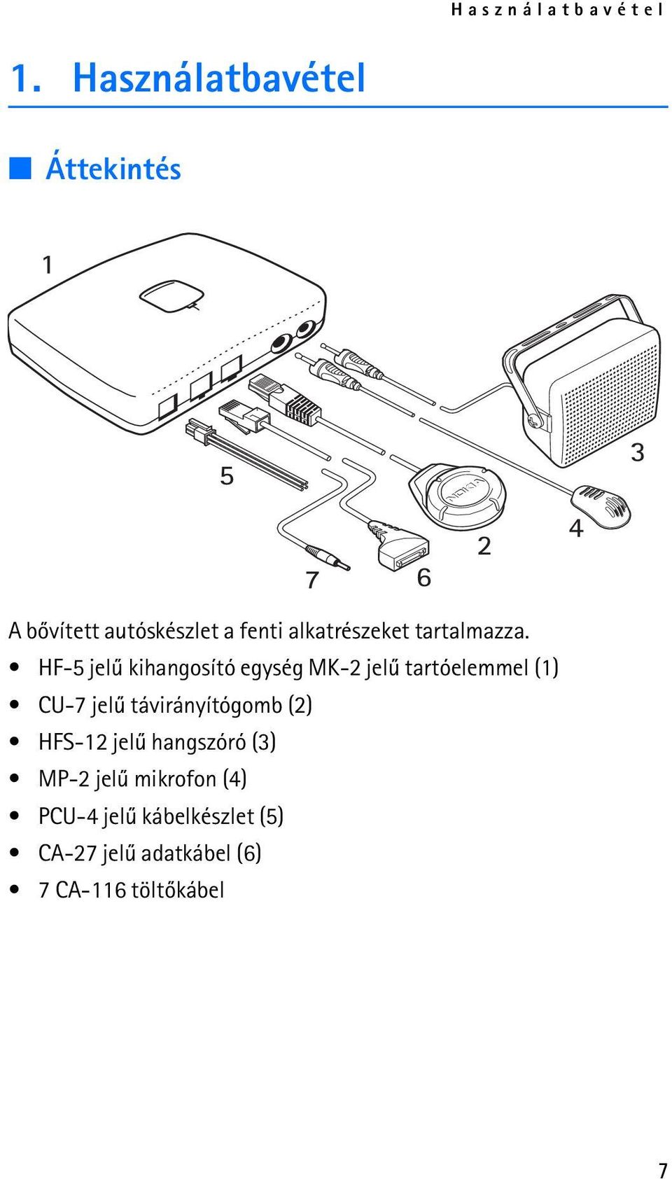 CK-7W Bõvített autóskészlet Használati útmutató Üzembe helyezési útmutató -  PDF Free Download