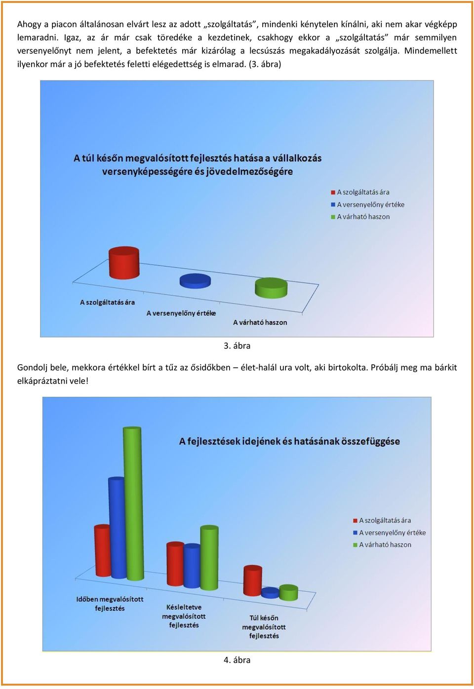 kizárólag a lecsúszás megakadályozását szolgálja. Mindemellett ilyenkor már a jó befektetés feletti elégedettség is elmarad. (3.