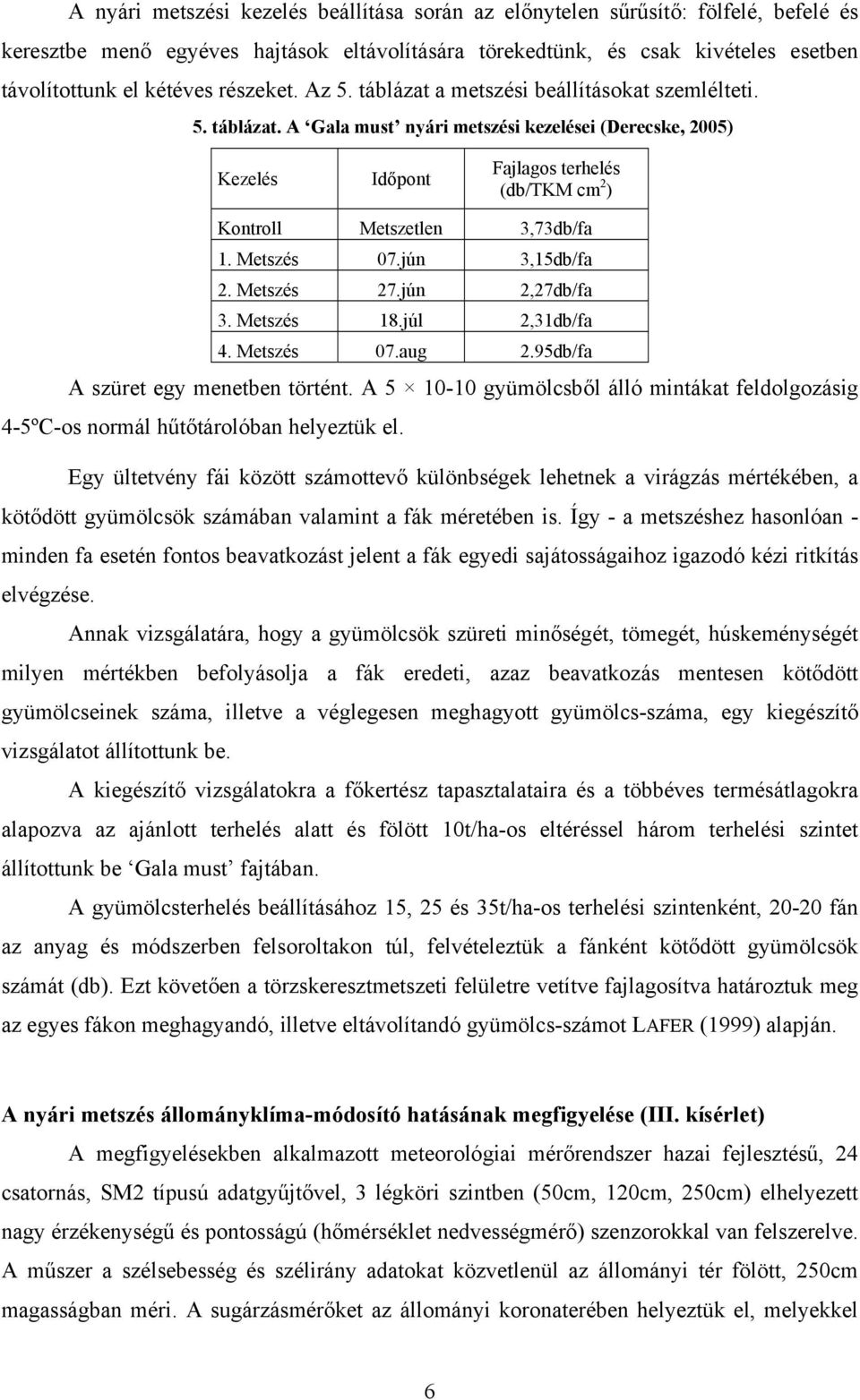 jún 3,15d/f 2. Metszés 27.jún 2,27d/f 3. Metszés 18.júl 2,31d/f 4. Metszés 07.ug 2.95d/f A szüret egy meneten történt.