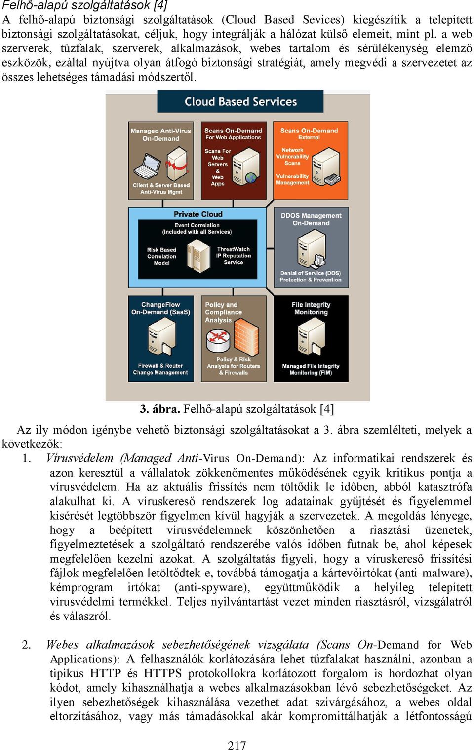 a web szerverek, tűzfalak, szerverek, alkalmazások, webes tartalom és sérülékenység elemző eszközök, ezáltal nyújtva olyan átfogó biztonsági stratégiát, amely megvédi a szervezetet az összes