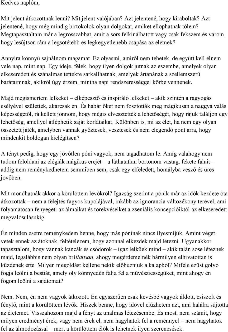 miért féltem összekapcsolódni?
