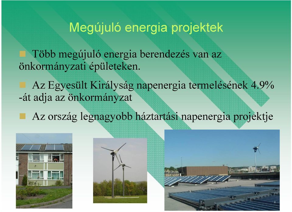 Az Egyesült Királyság napenergia termelésének 4.