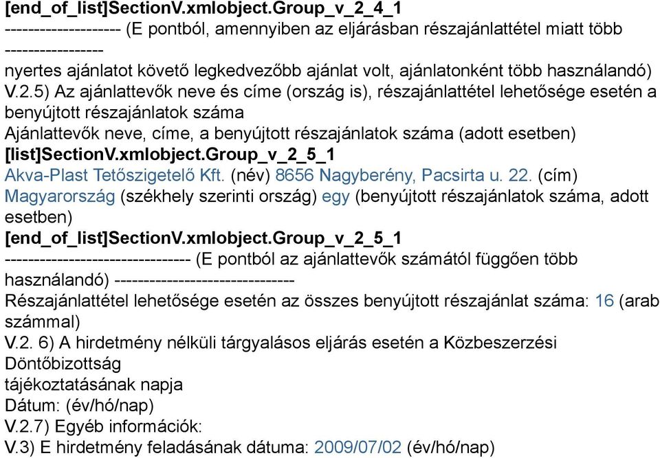 használandó) V.2.