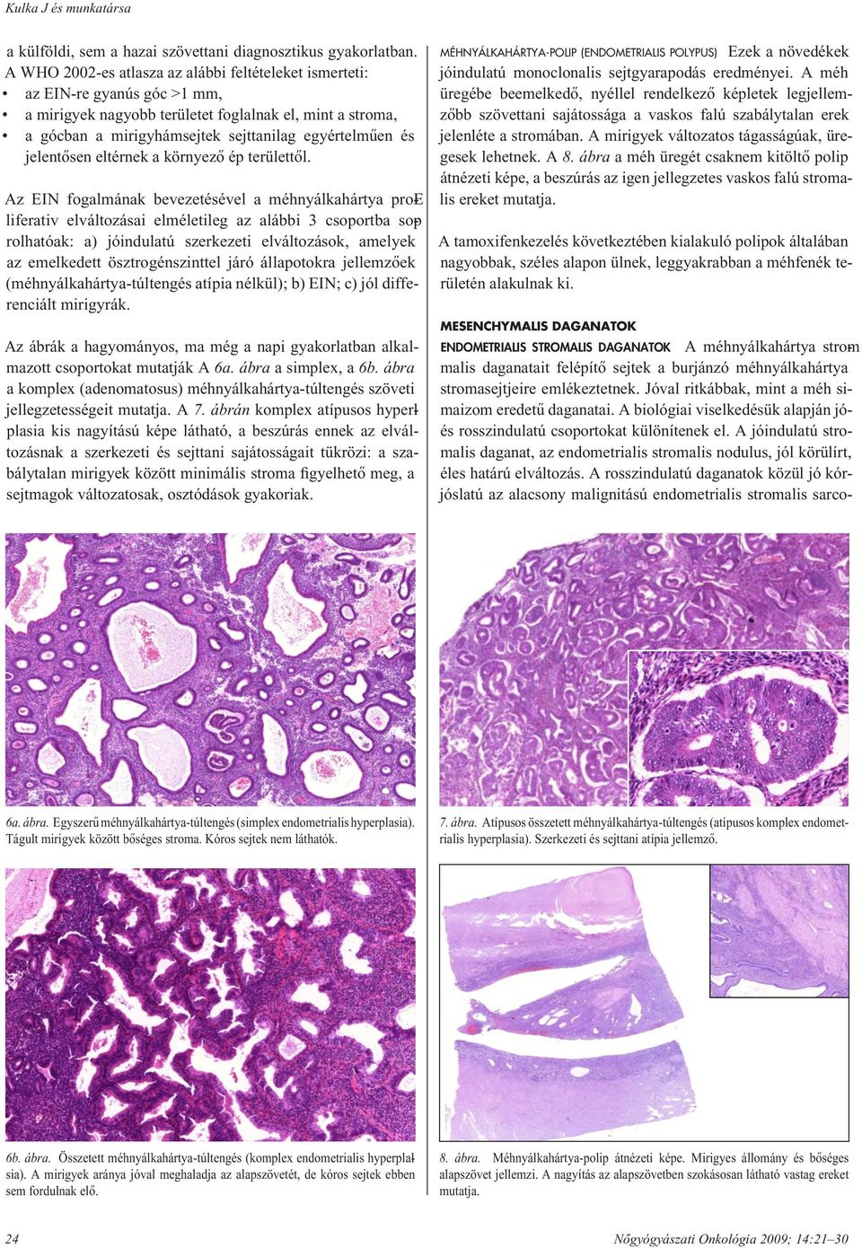 jelentôsen eltérnek a környezô ép területtôl. MÉHNYÁLKAHÁRTYA-POLIP (ENDOMETRIALIS POLYPUS) Ezek a növedékek jóindulatú monoclonalis sejtgyarapodás eredményei.