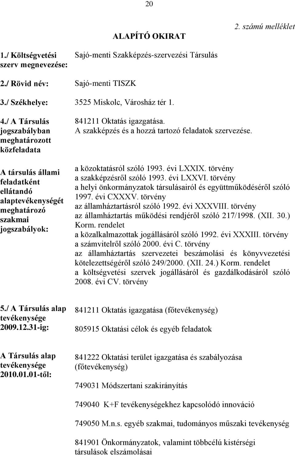 A szakképzés és a hozzá tartozó feladatok szervezése. a közoktatásról szóló 1993. évi LXXIX. törvény a szakképzésről szóló 1993. évi LXXVI.