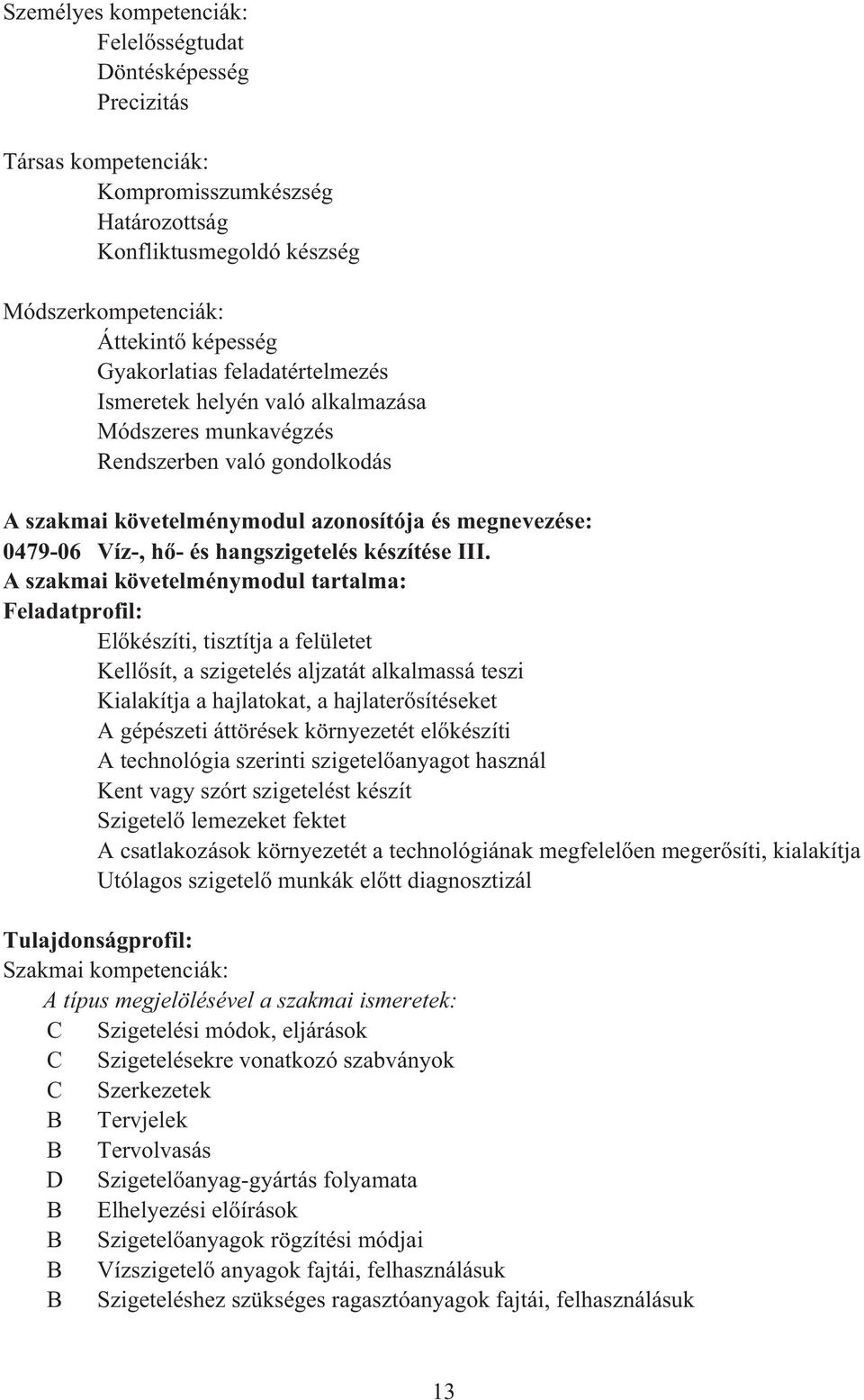 készítése III.