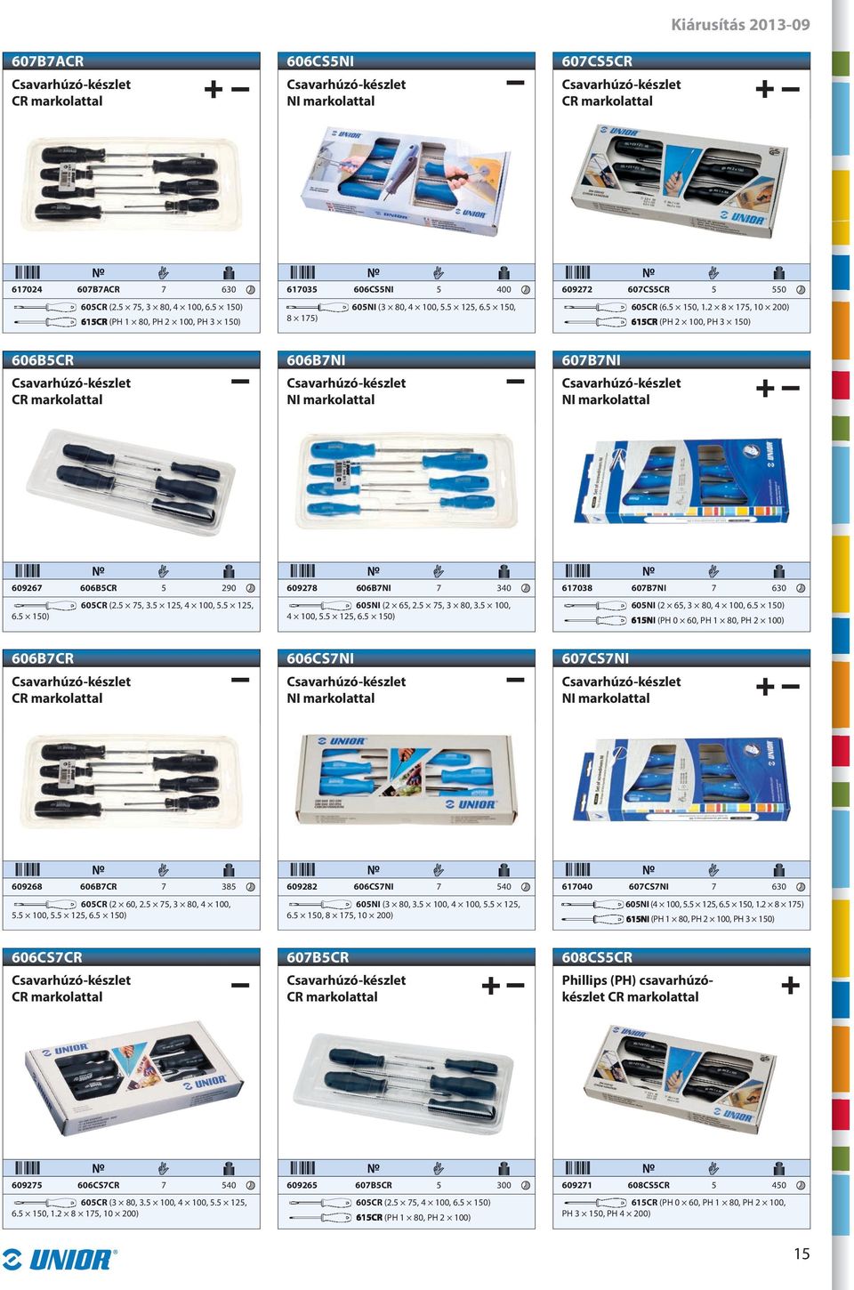 2 8 175, 10 200) (PH 2 100, PH 3 150) 606B5R savarhúzó-készlet R markolattal 606B7NI savarhúzó-készlet NI markolattal 607B7NI savarhúzó-készlet NI markolattal 609267 606B5R 5 290 6.5 150) 605R (2.