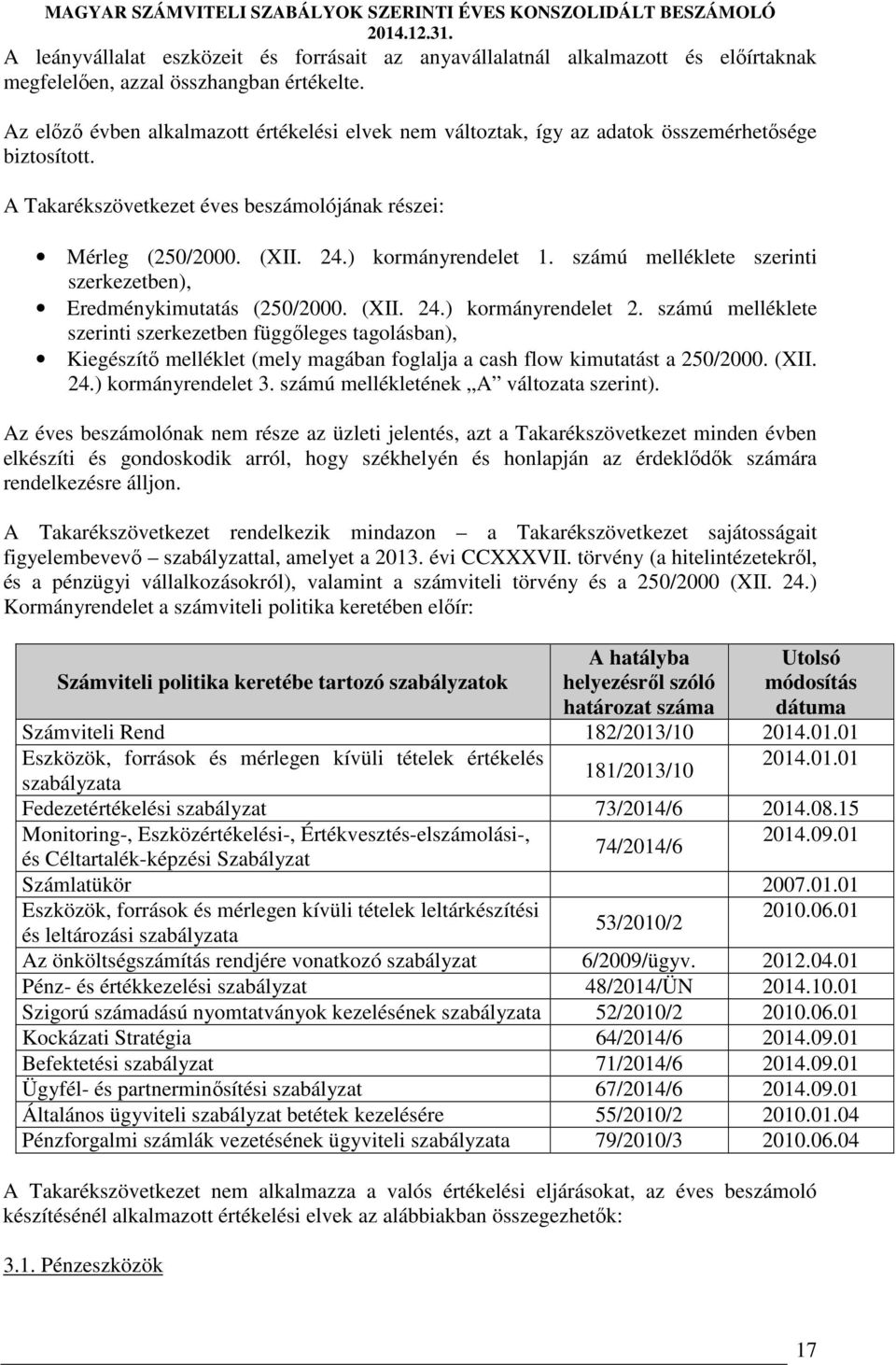 számú melléklete szerinti szerkezetben), Eredménykimutatás (250/2000. (XII. 24.) kormányrendelet 2.