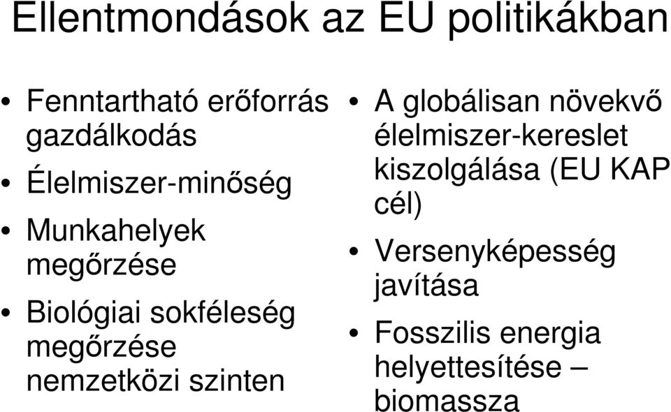 nemzetközi szinten A globálisan növekvő élelmiszer-kereslet kiszolgálása