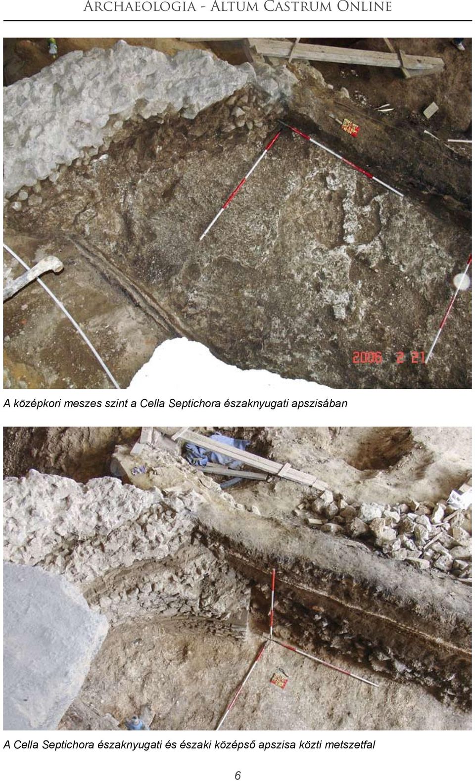 A Cella Septichora északnyugati és