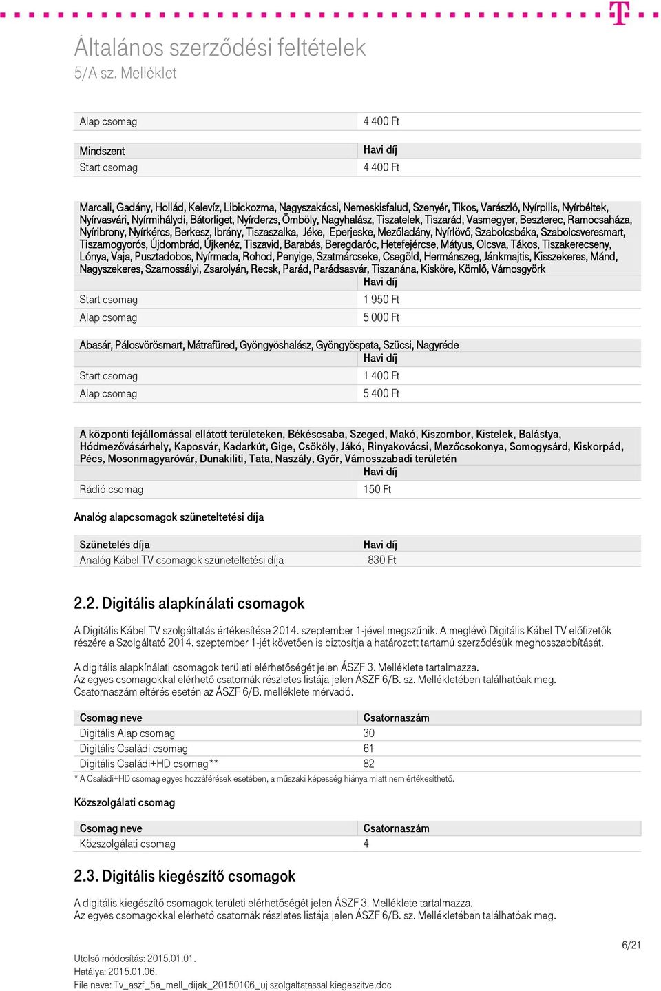 Nyírlövő, Szabolcsbáka, Szabolcsveresmart, Tiszamogyorós, Újdombrád, Újkenéz, Tiszavid, Barabás, Beregdaróc, Hetefejércse, Mátyus, Olcsva, Tákos, Tiszakerecseny, Lónya, Vaja, Pusztadobos, Nyírmada,