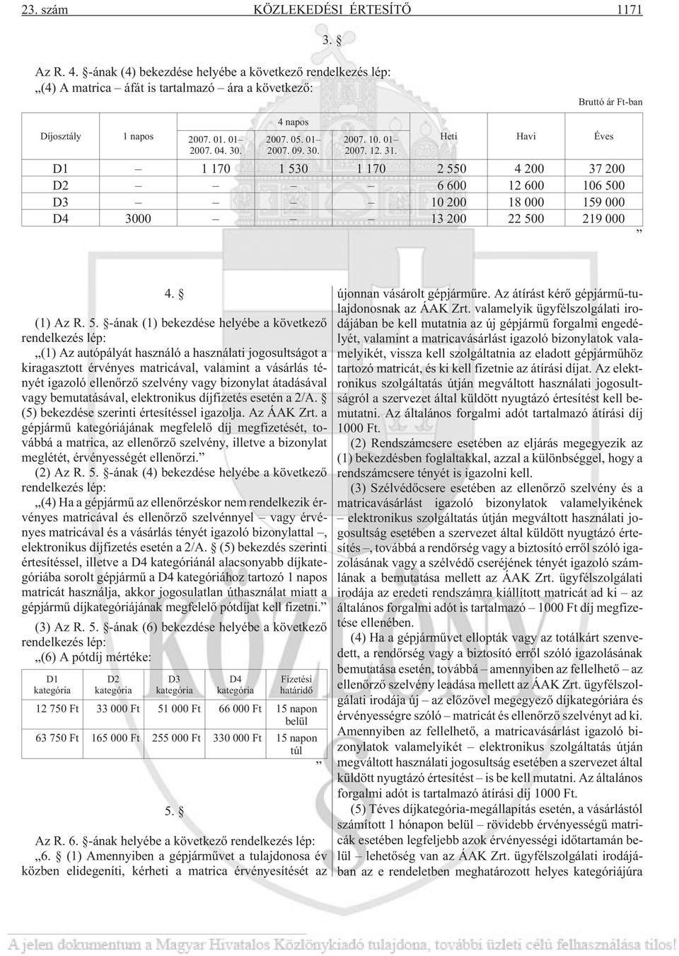 Heti Havi Éves D1 1 170 1 53